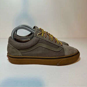 Vans Old Skool Gumsole Falcon/Boot Lace Khaki Sz W 8.5 M 7 (196 Box 23)